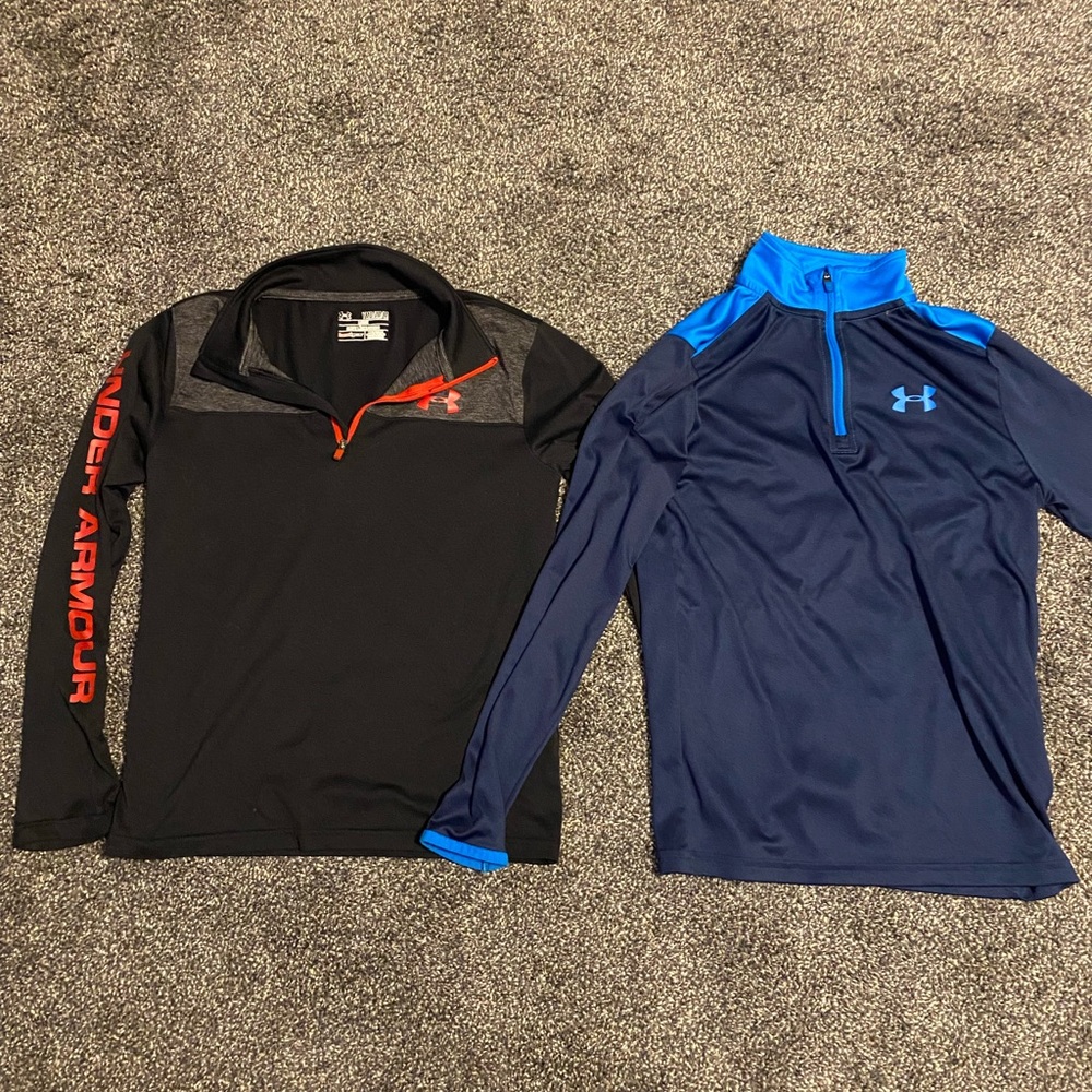 Boys long sleeve zip up